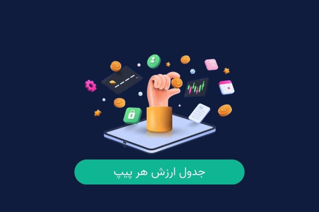 جدول ارزش هر پیپ