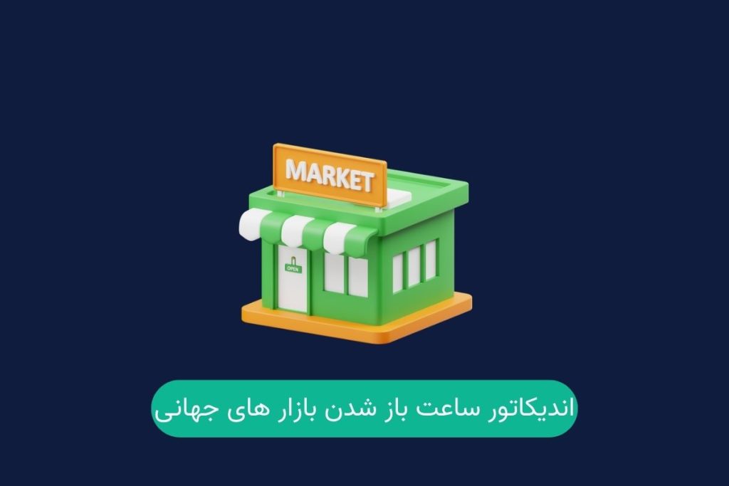 اندیکاتور ساعت باز شدن بازار های جهانی